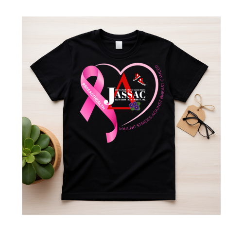 DST Breast Cancer Black Short Sleeve