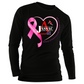 DST Breast Cancer Black Long Sleeve