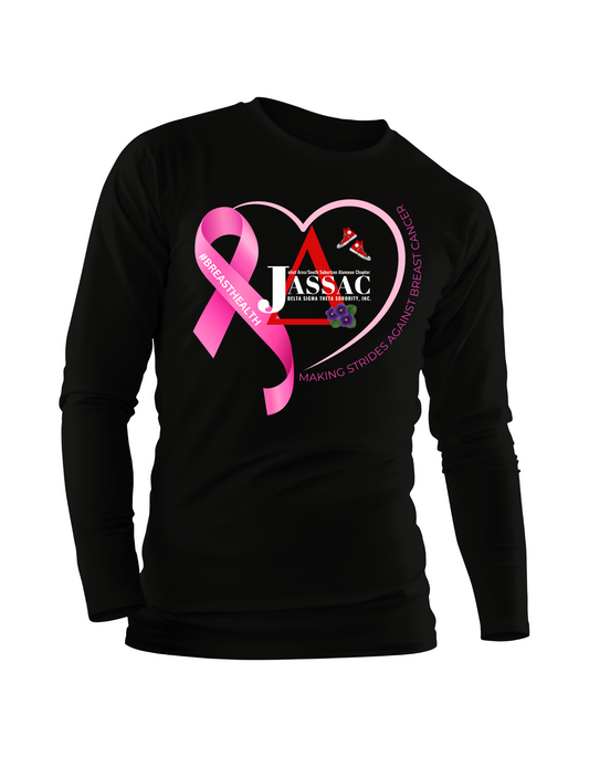 DST Breast Cancer Black Long Sleeve