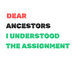 Dear Ancestors 2