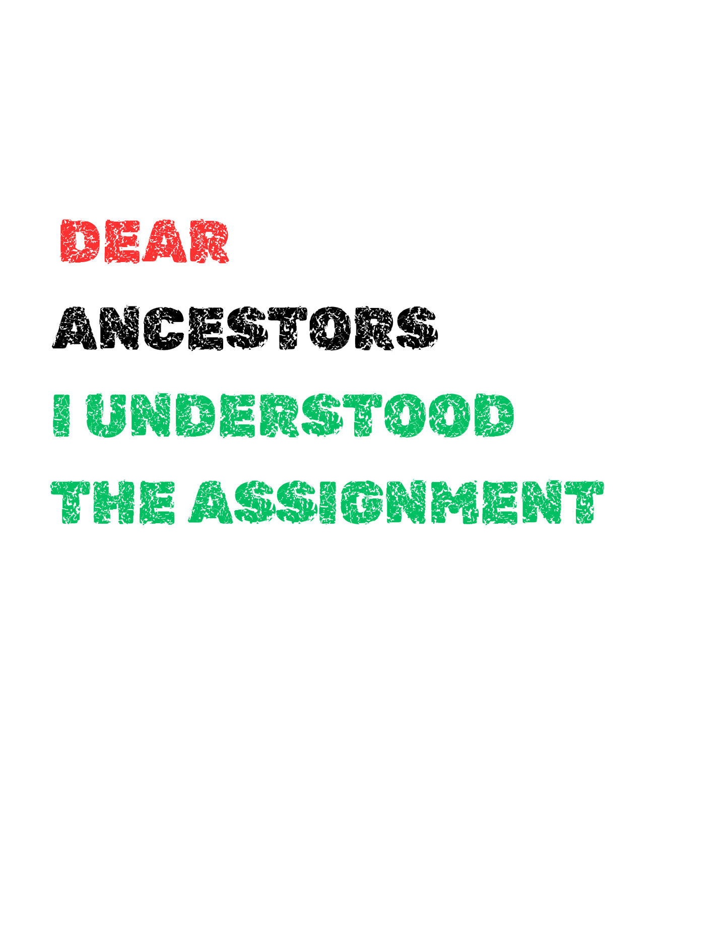 Dear Ancestors 2