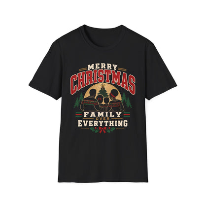Christmas Family Over Everything T-Shirt