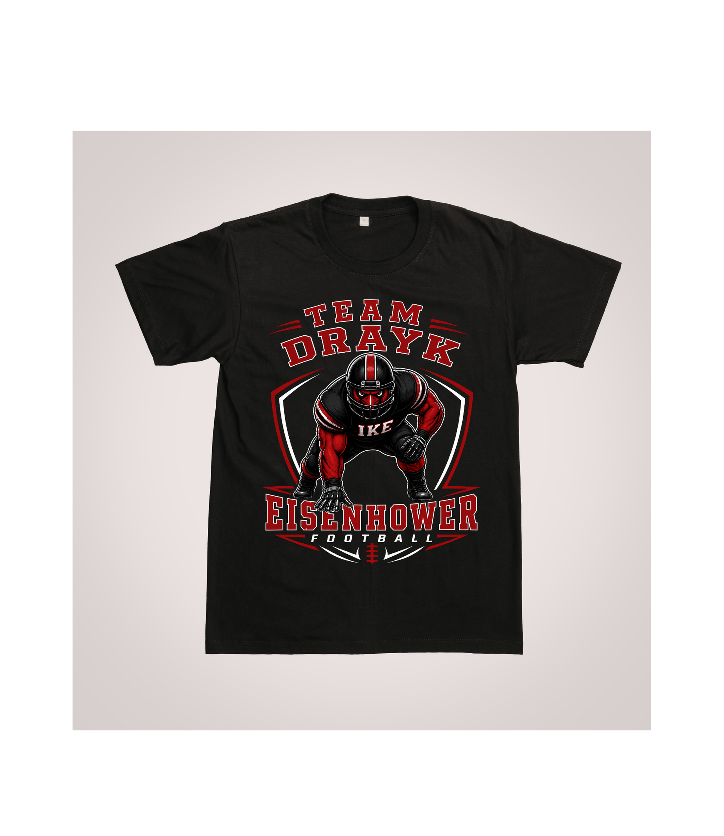 Team Drayk Eisenhower Football T-shirt