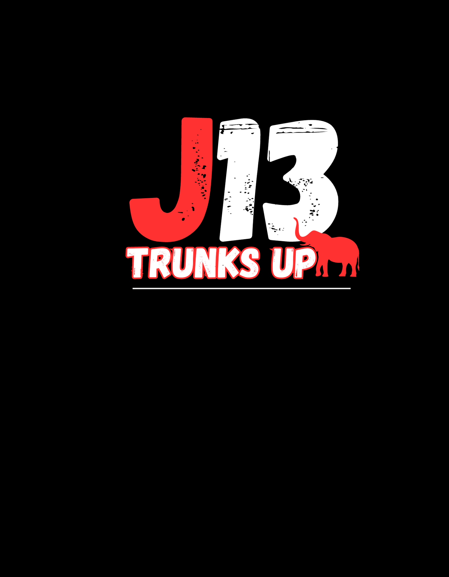 J13 - Trunks Up - Black