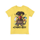 Counselor Life Messy Bun Yellow T-Shirt