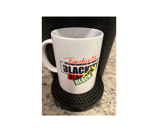 Blackity Juneteenth mug