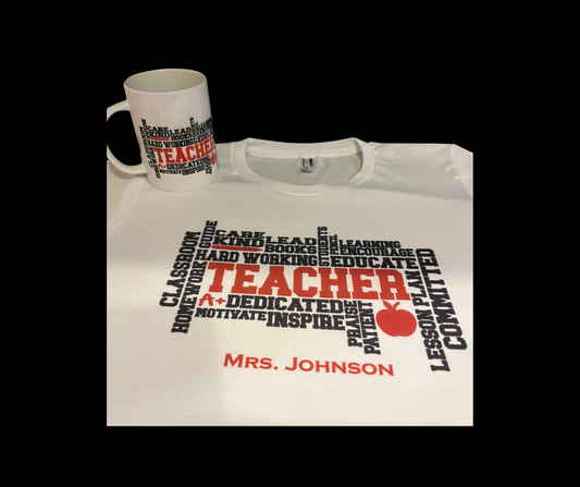 Teacher Shirt and Mug Bundle